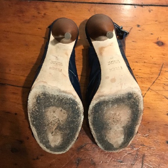 FENDI - Navy Sandals US 9 | IT 9 - Picture 6 of 6